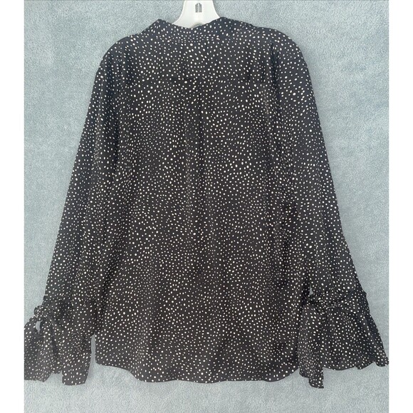 Banana Republic Blouse Womens Large Professional Career Office Capsule Preppy - Picture 10 of 11